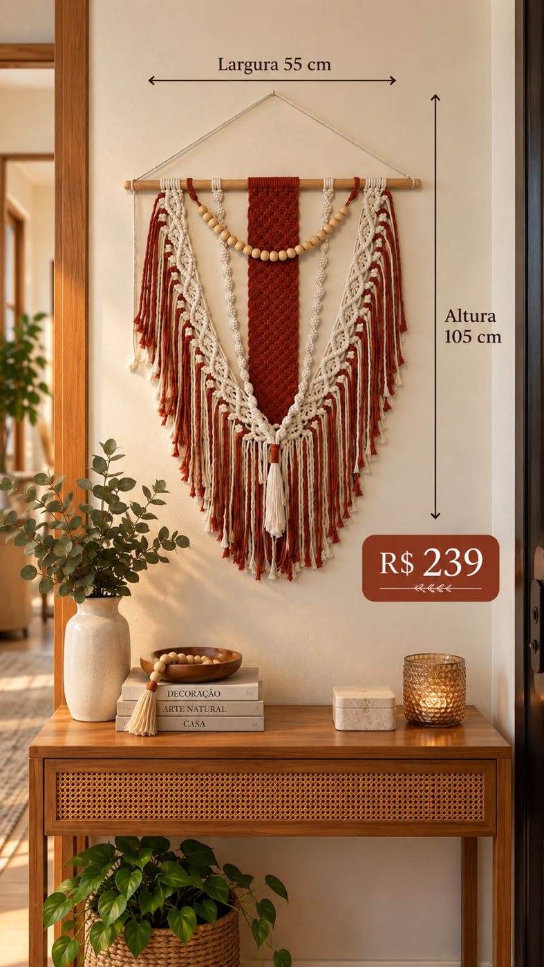 Peça 12 do catálogo do Ateliê Nó Decor