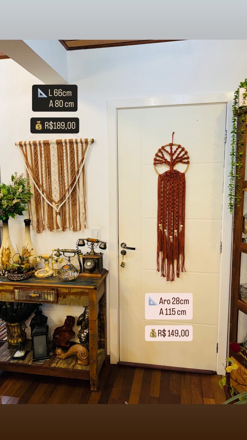 Peça 23 do catálogo do Ateliê Nó Decor